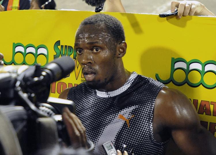 PRESSET. Usain Bolt er højst overraskende kun blevet nummer to i de to seneste løb, han har deltaget i. 