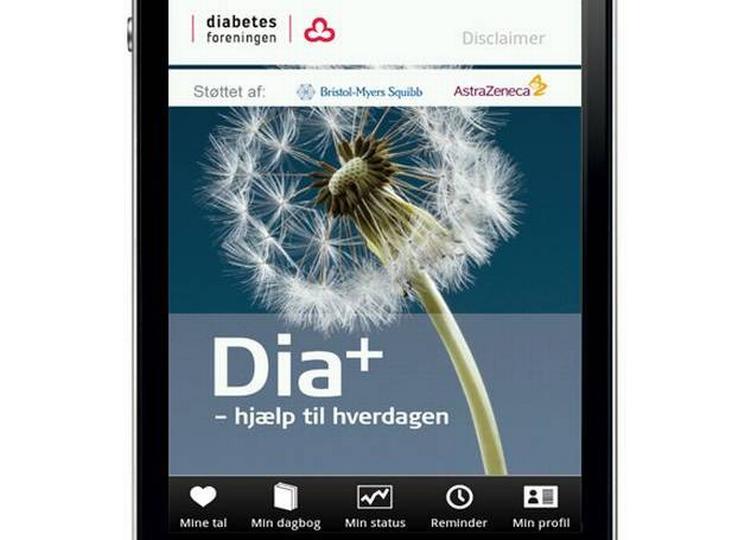 registrering. Så snart man har tastet flere målinger ind, bliver de illustreret som en graf, der viser ens egne tal i forhold til de anbefalede værdier fra Diabetesforeningen. Graferne kan endda sendes videre til egen læge på sms eller mail ved et enkelt klik. 