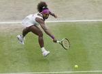 SUVERÆN. Serena Williams var spilstyrende i stort set hele finalen mod Agnieszka Radwanska. 