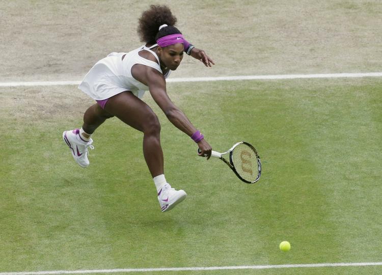 SUVERÆN. Serena Williams var spilstyrende i stort set hele finalen mod Agnieszka Radwanska. 