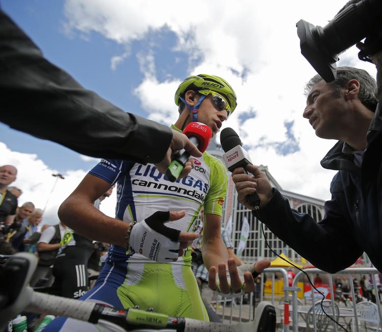 SELVSIKKER. Vicenzo Nibali tror på sine egne evner i dette års Tour de France. 
