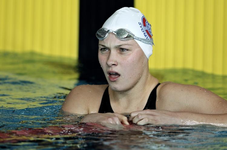 FORGYLDT. De europæiske juniormesterskaber gav Mie Ø. Nielsen tre medaljer på tre dage, de to af guld. 