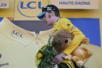 GULT. Bradley Wiggins bærer trøjen som alle Tour de France-ryttere jagter. 