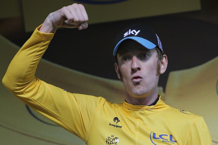 Vinder. »Jeg er meget tilfreds. Det er ganske enkelt fantastisk«, siger Bradley Wiggins. 