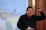 Rask. »Jeg er fri, fuldstændig fri«, siger Hugo Chávez, som blev diagnosticeret med kræft i 2011. 