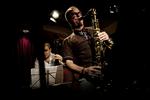 Tribute. Hyldestkoncerter er et normalt fænomen indenfor jazzverdenen. Her ses et billede fra en hyldest til Coltranes 'A Love Supreme' 