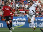 Gensyn. José Manuel Flores bliver genforenet med Laudrup, som trænede ham i Mallorca. 