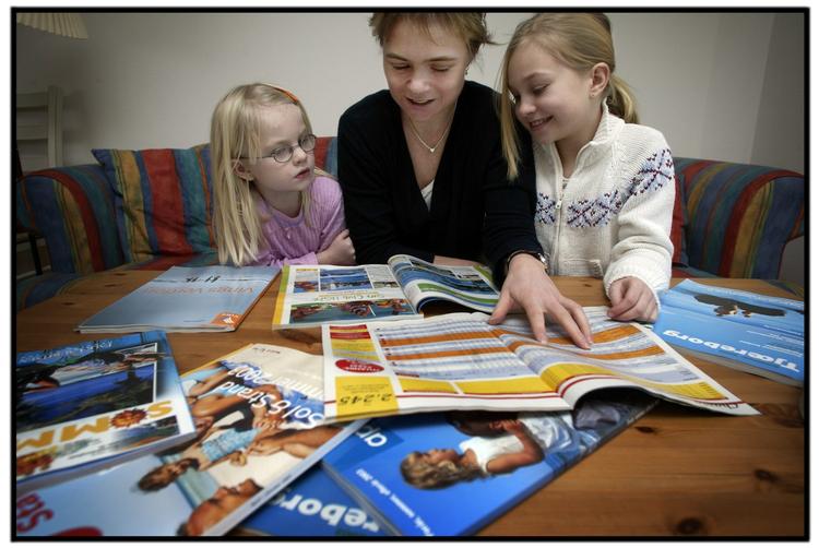REJSEVALG. Over halvdelen af danskerne sidder da også i de bløde omgivelser, når ferien bestilles. (Arkivfoto) 