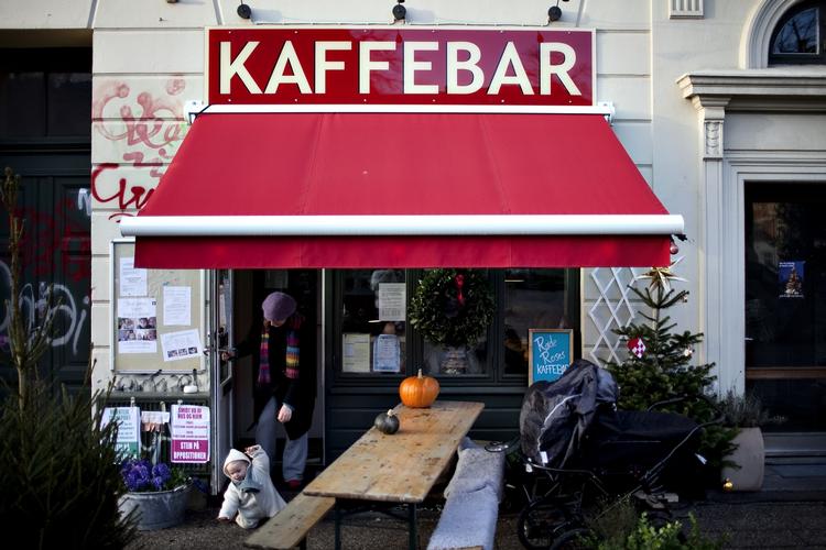 Hyggeligt. Røse Roses Kaffebar på ydre Nørrebro er småt, men hyggeligt. 