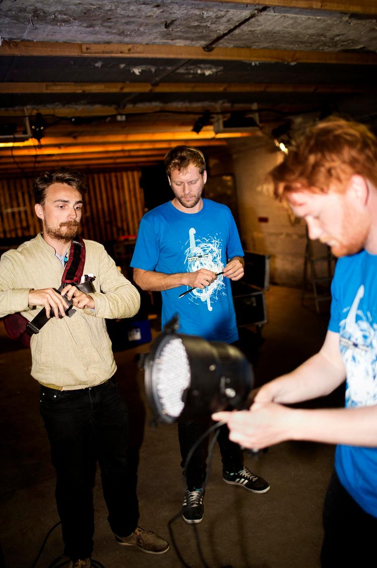 Råt. Siden januar har Christian Jørgensen, Kristoffer Lund Sørensen, Jonas Steen arbejdet på projektet SYLT. 