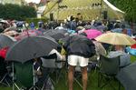 Regn. Billede af en koncert fra det herrens jazzår 2011. 