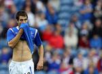 NEDTUR: Carlos Bocanegra og de øvrige Rangesspillere må indstille sig på en ny tilværelse i de lavere fodboldrækker. 