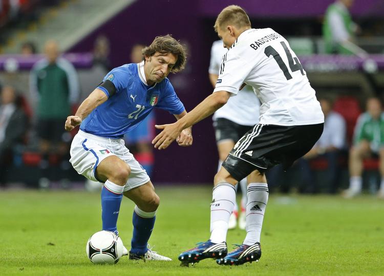 PIRLO. Den elegante midtbanespiller løb om hjørner med mange ved EM. 