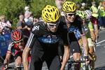 Konkurrenter: Chris Froome ligne på nuværende tidspunkt holdkammeraten Bradley Wiggins' største konkurrent til Tour-tronen. 