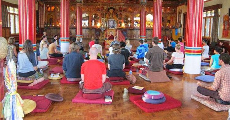 Inspirerende. Det er både lærerigt og afslappende at opholde sig i et buddhistisk kloster. 
