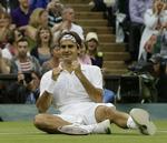 Milepæl. Efter sejren i Wimbledon har schweizeren sat endnu en forbløffende rekord. 