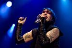 Mørkt. Marilyn Manson spillede for nylig på Copenhell. Nu vender han tilbage til Danmark. 