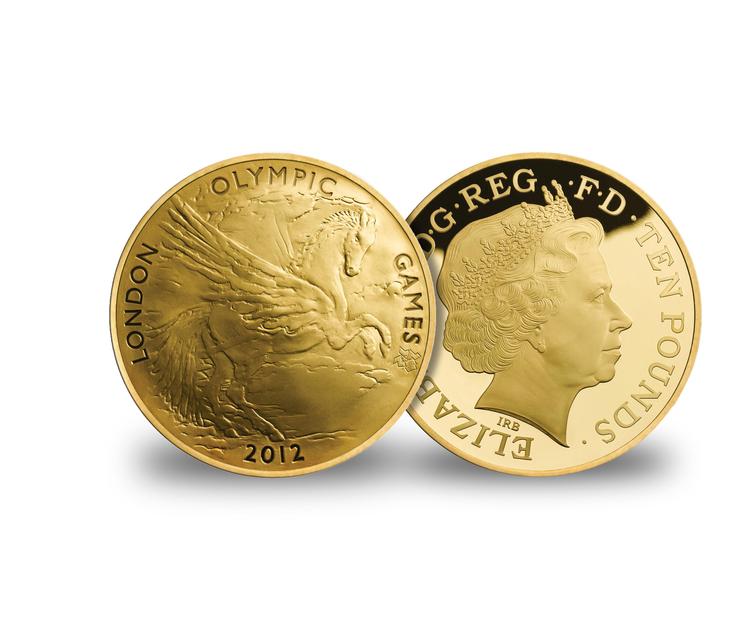 OL. De særlige OL-guldmønter er en populær investering blandt kinesere. 