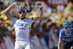 Sejr. Pierrick Fédrigo fik karrierens fjerde gevinst i Tour de France. 