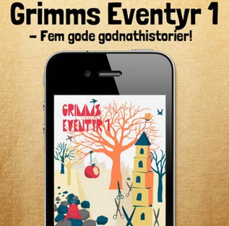 Grimms Eventyr 1 er en rolig app, hvor man bare skal lytte til gode, gamle fortællinger. 