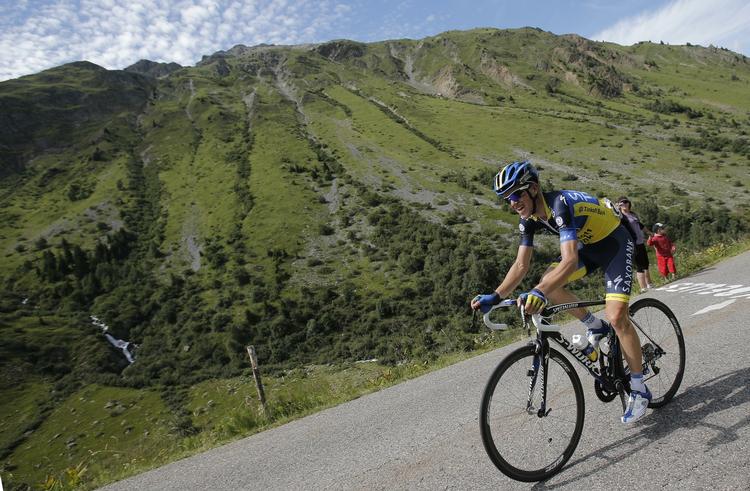 klatretur. Chris Anker Sørensen kom ikke til at markere sig, som han havde håbet i Tour Down Under. 