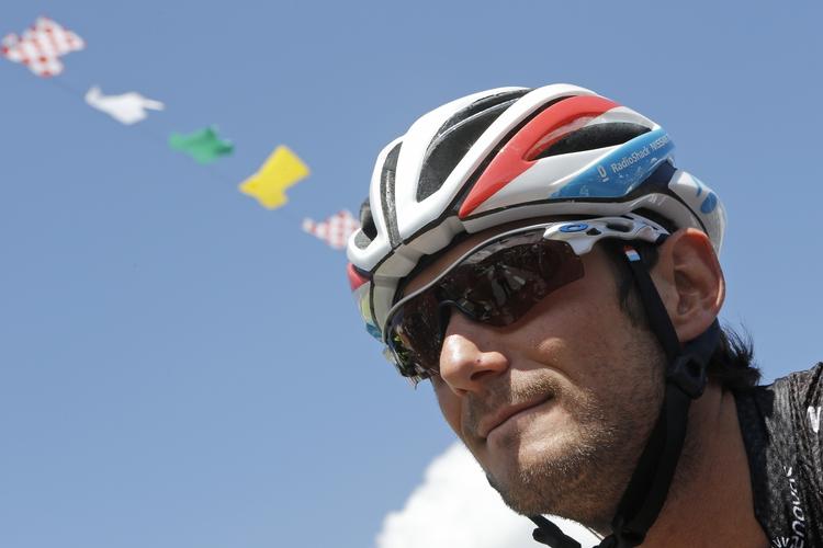 Anklaget. Cykelstjernen Fränk Schleck fastholder sin uskyld trods en positiv dopingprøve. 