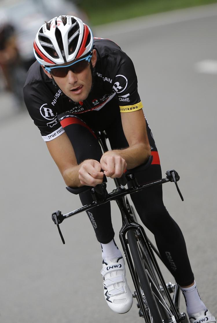 UDE. Fränk Schleck er efter dopingafsløringerne ikke længere med i Tour de France. 