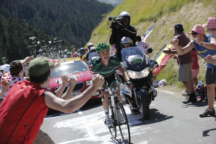 Vinder »For at være helt ærlig, så er jeg stolt over min præstation i dag«, siger Thomas Voeckler efter Tourens 16. etape . 