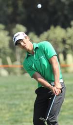 Fremadstormende. Olesen fik sin første sejr på European Tour i april i Italien. 
