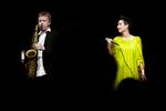 intensitet. Trinelise Væring og saxofonsolisten Fredrik Lundin med Tiptoe Big Band forenede smukt groovy musik med den eksistentielle dimension. 