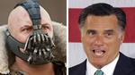 Sammenfald? Skurken i 'The Dark Knight Rises' hedder 'Bane'.  Det investeringsfima, Mitt Romney var med til at starte op i 1984, hedder Bain Capital. 