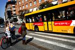 Reklamer på HT busserne