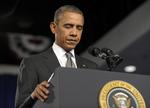 Sørgeligt. Obama holdt en tale til nationen ved et vælgermøde i Florida. 