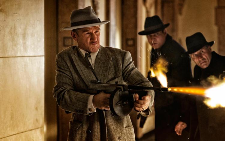 Ildkamp. 'Gangster Squad' er en voldsom film - og traileren er også for voldsom, mener filmselskabet efter nattens skyderi. 