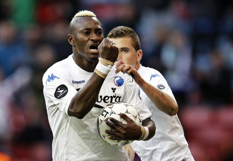 SOLGT? Dame N'Doye har måske spillet sin sidste kamp for F.C. København. 