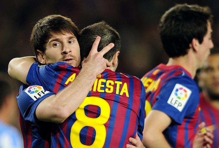 Stjerner. Lionel Messi (til venstre) scorede mål på samlebånd for Barcelona, men catalonerne vandt alligevel kun én titel - nemlig pokalturneringen. 