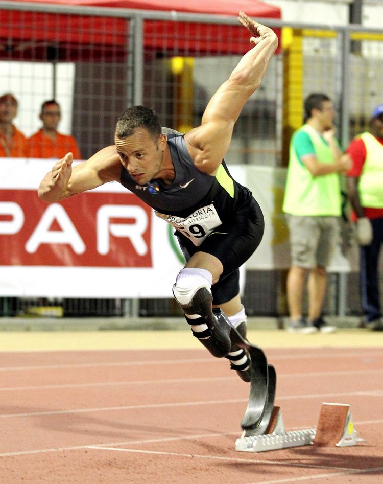 HISTORISK. Oscar 'Blade Runner' Pistorius bliver den første OL-deltager uden ben. 