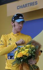 Vinder. Wiggins sluttede i sin første Tour i 2006 tre en halv time efter vinderen Oscar Perreiro Sio. 