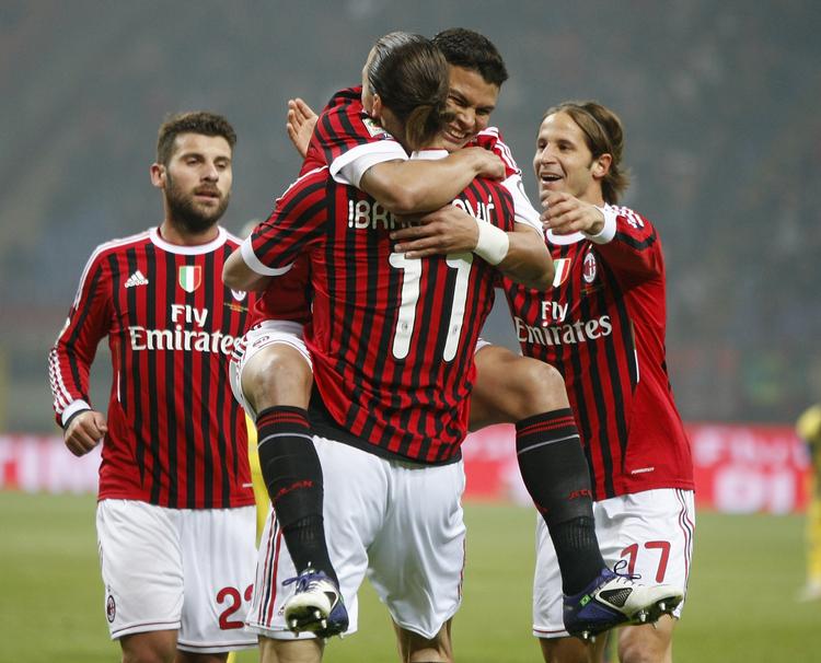 FARVEL. Zlatan Ibrahimovic og Thiago Silva har begge forladt Milan denne sommer. 