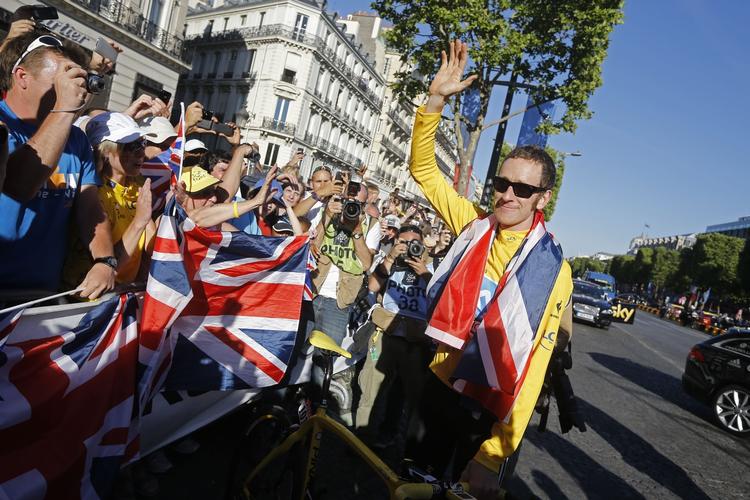 HURTIGST. Bradley Wiggins vandt begge enkeltstarter ved det netop overståede Tour de France. 