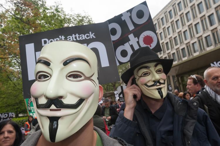 Anonymous. Aktivist-bevægelsen har endnu ikke taget stilling til 3F-angrebet. 