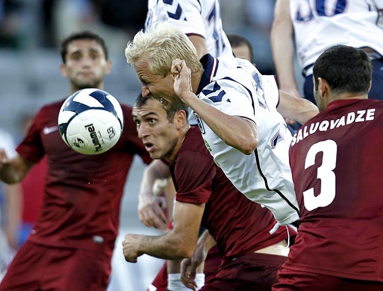 flop. FC Dila Gori har før slået et dansk hold ud i anden kvalifikationsrunde til Europa League, da AGF sidste år fik stryg. 
