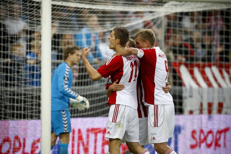 MÅLTYV. Nicklas Helenius var i sidste sæson den, der var tættest på at true Dame N'Doyes status som topscorer i Superligaen. 