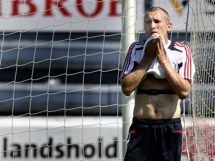 DYR. Thomas Kahlenbergs lønkrav gør det umuligt for Evian at hente ham på en permanent kontrakt. 
