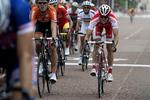 ØV. Jakob Fuglsang kom ikke med, da Alexandre Vinokourov tog det afgørende ryk. 