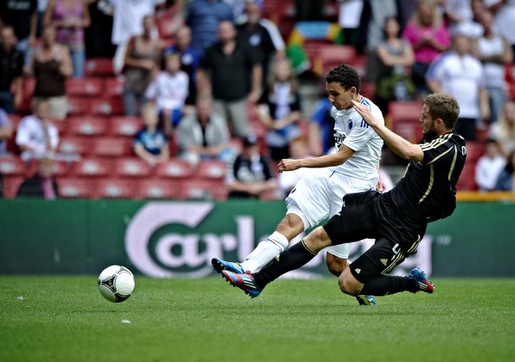TRÆFSIKKER. Mustafa Abdellaoue scorede sit andet sæsonmål for FCK. 
