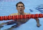 What? Michael Phelps havde svært ved at forstå, at han kun blev nummer fire i 400 meter medley. 
