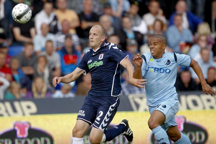 BAGUD. AGF haltede efter Randers det meste af de to klubbers opgør. 