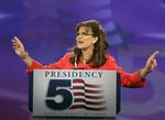 Overraskelse. Sarah Palin blev overraskende udpeget som John McCains vicepræsidentkandidat ved præsidentvalget i USA for fire år siden. 