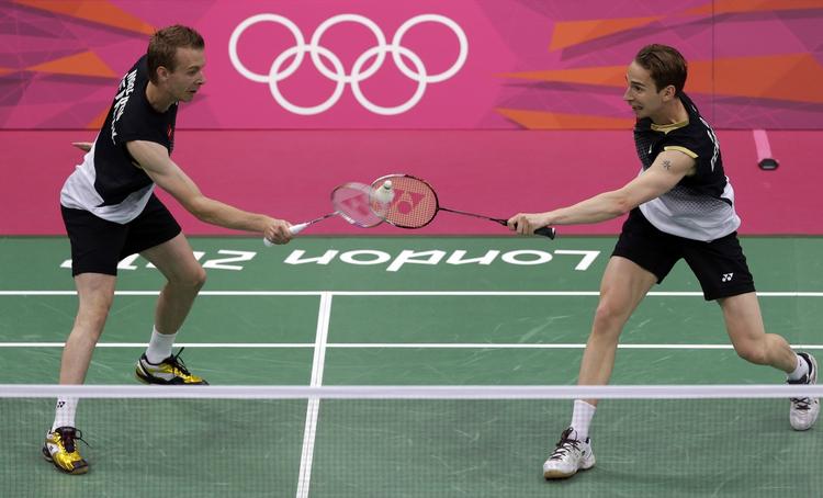 Videre. Den danske duo kan fortsat drømme om olympiske medaljer. 